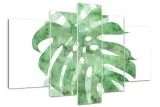 obraz-szklo-akrylowe-tryptyk-scienny-monstera
