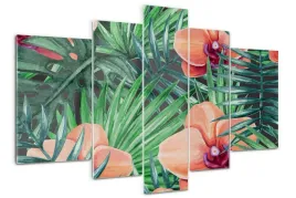 obraz-szklo-akrylowe-tryptyk-scienny-orchidea