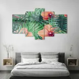 obraz-szklo-akrylowe-tryptyk-scienny-orchidea-format-poziomy
