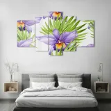 obraz-szklo-akrylowe-tryptyk-scienny-orchidea-format-poziomy