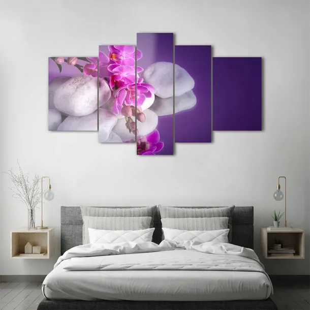 obraz-szklo-akrylowe-tryptyk-scienny-orchidea-format-poziomy