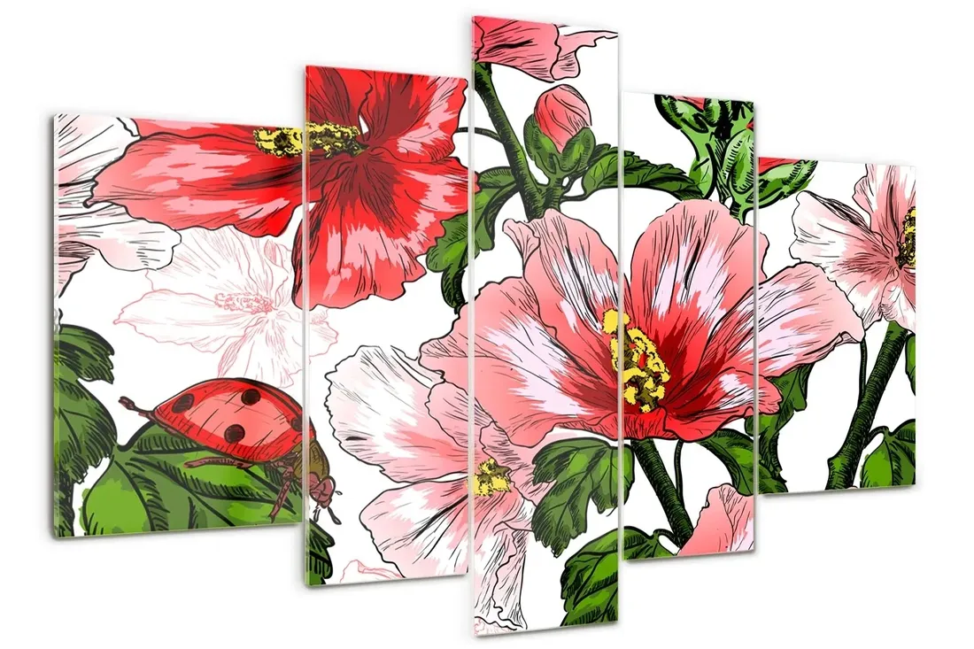 obraz-szklo-akrylowe-scienny-hibiskus