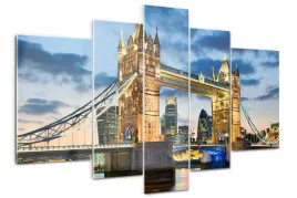 obraz-pleksi-tryptyk-zdjecie-tower-bridge-londyn