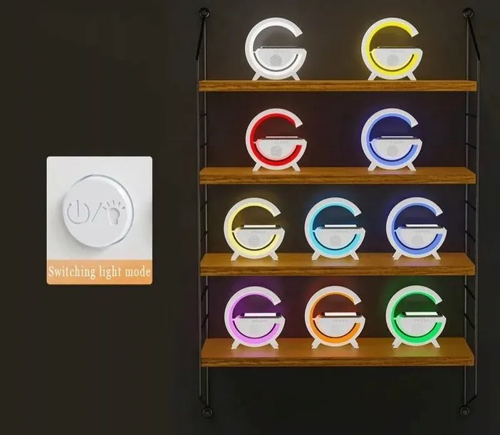 lampka-biurkowa-nocna-stojaca-rgb-glosnik-ladowarka-zegar-budzik-radio-zasilanie-akumulatorowe-sieciowe-usb