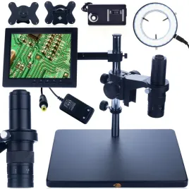 Zdjęcie produktu Mikroskop cyfrowy Rosfix Earth Pro MCEP-0.5X + Wyświetlacz 8 cali + Uchwyt