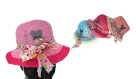 kapelusz-dziewczecy-kokarda-w-grochy-mix-kolor-27-cm-sn54231