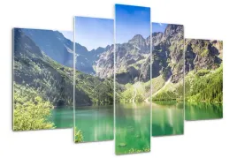 obraz-akrylowy-tryptyk-zdjecie-morskie-oko-tatry