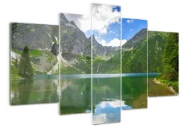 obraz-akrylowy-tryptyk-zdjecie-morskie-oko-tatry
