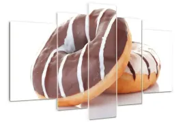obraz-akrylowy-tryptyk-zdjecie-donaty-z-czekolada