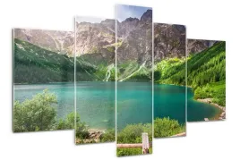 obraz-akrylowy-tryptyk-zdjecie-morskie-oko-tatry