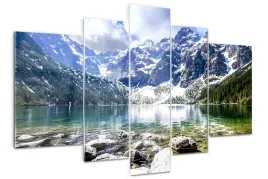 obraz-akrylowy-tryptyk-zdjecie-morskie-oko-tatry
