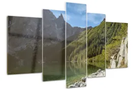 obraz-akrylowy-tryptyk-zdjecie-morskie-oko-tatry