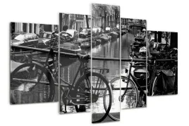 obraz-akrylowy-tryptyk-na-sciane-rowery-amsterdam