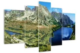 obraz-akrylowy-tryptyk-na-sciane-dolina-w-gorach