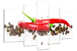 obraz-akrylowy-tryptyk-na-sciane-chilli-i-pieprz