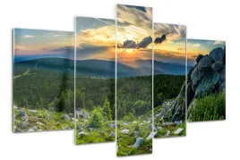 obraz-akrylowy-tryptyk-na-sciane-gorska-panorama