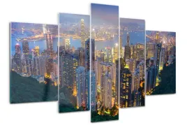 obraz-akrylowy-tryptyk-do-sypialni-hongkong-noca