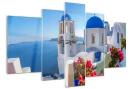 obraz-akrylowy-tryptyk-do-salonu-santorini-grecja