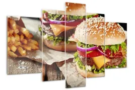 obraz-akrylowy-duzy-tryptyk-na-sciane-hamburgery