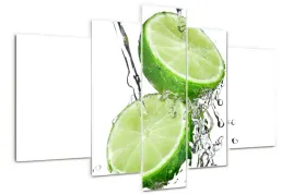 obraz-akrylowy-tryptyk-170x100-limonki-i-woda