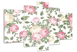 obraz-akrylowy-duzy-tryptyk-wieloczesciowy-roze
