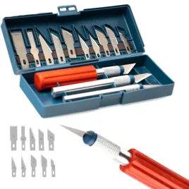 skalpel-zestaw-w-etui-13-szt-ostrza-noz-modelarski