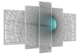 foto-obraz-akrylowy-tryptyk-nowoczesny-tunel-3d