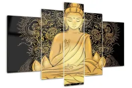 foto-obraz-akrylowy-duzy-tryptyk-siedzacy-budda