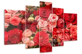 foto-obraz-akrylowy-duzy-tryptyk-czerwone-kwiaty