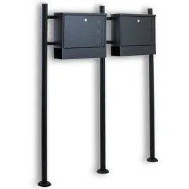 wolnostojaca-skrzynka-pocztowa-bituxx-na-stojaku-podwojna-ciemnoszara