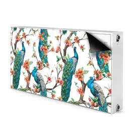 modna-maskownica-na-grzejnik-110x60-pawie-i-kwiaty