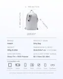 inateck-torba-na-ramie-rfid-szara-medium-stan-nowy