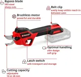 einhell-sekatory-akumulatorowe-ostrza-bypass-28mm-marka-einhell