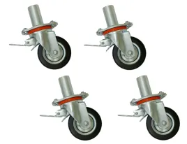 kolo-fi-160mm-komplet-z-podstawka-do-rusztowania-warszawskiego-zestaw-4szt