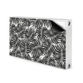stylowa-oslona-na-kaloryfer-100x60-czarne-liscie