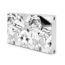 nadruk-maskownica-100x60-kuchenny-szkicowane-koty