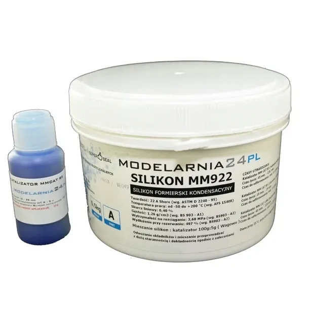 PROFESJONALNY SILIKON DO FORM MM922 0,5KG POLECAM