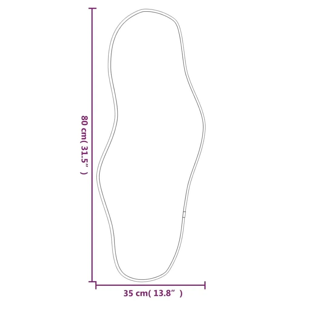 lustro-scienne-czarne-80x35-cm