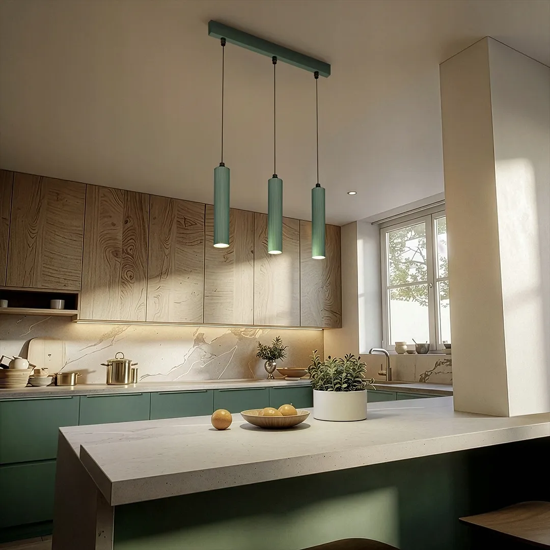 lampa-wiszaca-3-x-gu10-esla-kj217-oliwkowy