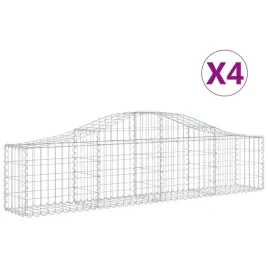 kosze-gabionowe-4-szt-200x30x40-60-cm-galwanizowane-zelazo