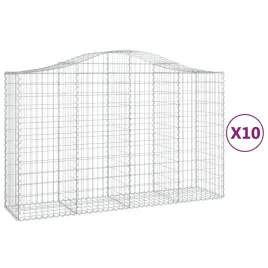 kosze-gabionowe-10-szt-200x50x120-140cm-galwanizowane-zelazo
