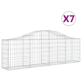 kosze-gabionowe-7-szt-200x30x60-80-cm-galwanizowane-zelazo