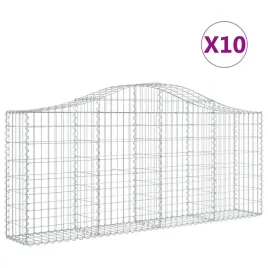 kosze-gabionowe-10-szt-200x30x80-100-cm-galwanizowane-zelazo