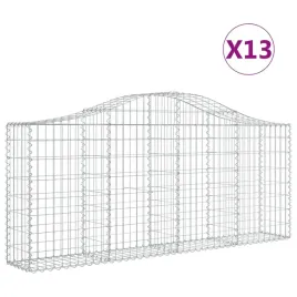 kosze-gabionowe-13-szt-200x30x80-100-cm-galwanizowane-zelazo