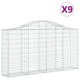 kosze-gabionowe-9-szt-200x30x100-120-cm-galwanizowane-zelazo