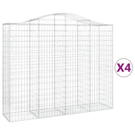 kosze-gabionowe-4-szt-200x50x160-180-cm-galwanizowane-zelazo