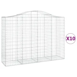 kosze-gabionowe-10-szt-200x50x140-160cm-galwanizowane-zelazo