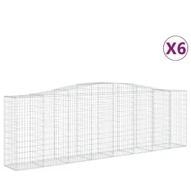 kosze-gabionowe-6-szt-400x50x120-140-cm-galwanizowane-zelazo