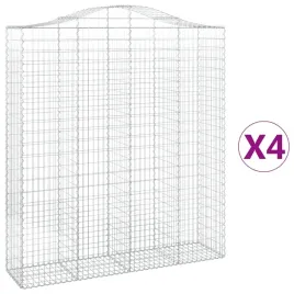 kosze-gabionowe-4-szt-200x50x220-240-cm-galwanizowane-zelazo