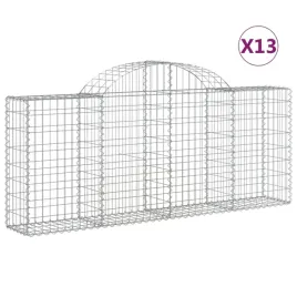 kosze-gabionowe-13-szt-200x30x80-100-cm-galwanizowane-zelazo